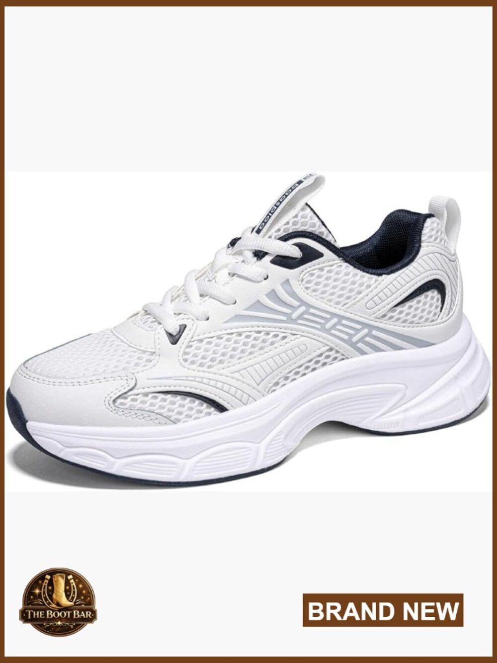 Chunky Fashion Sneakers Breathable Mesh Athletic Walking Shoes